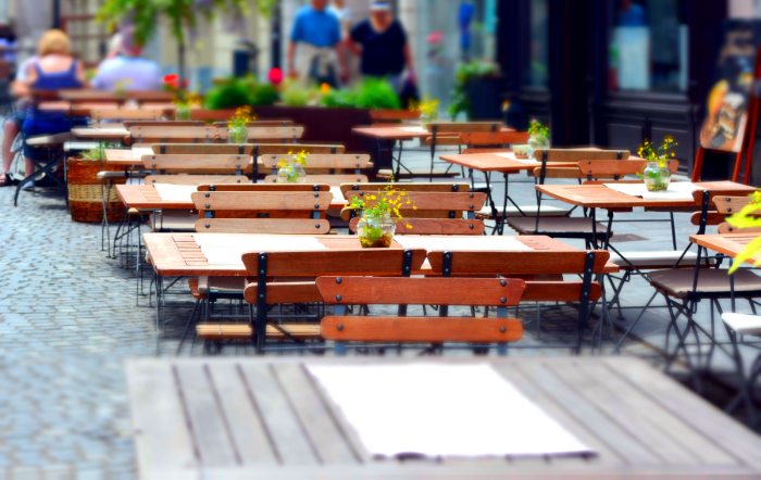Outdoor restaurant