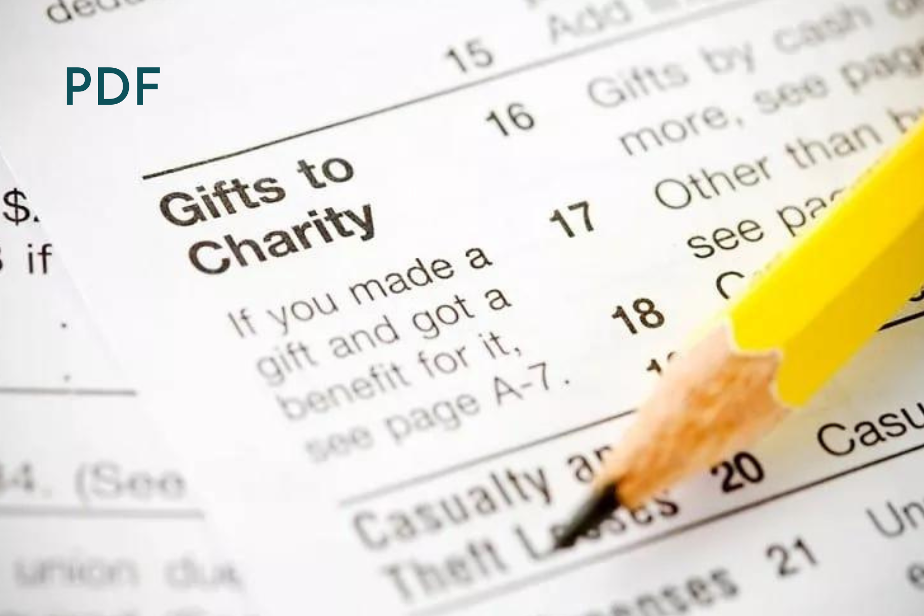 Charitable Contributions